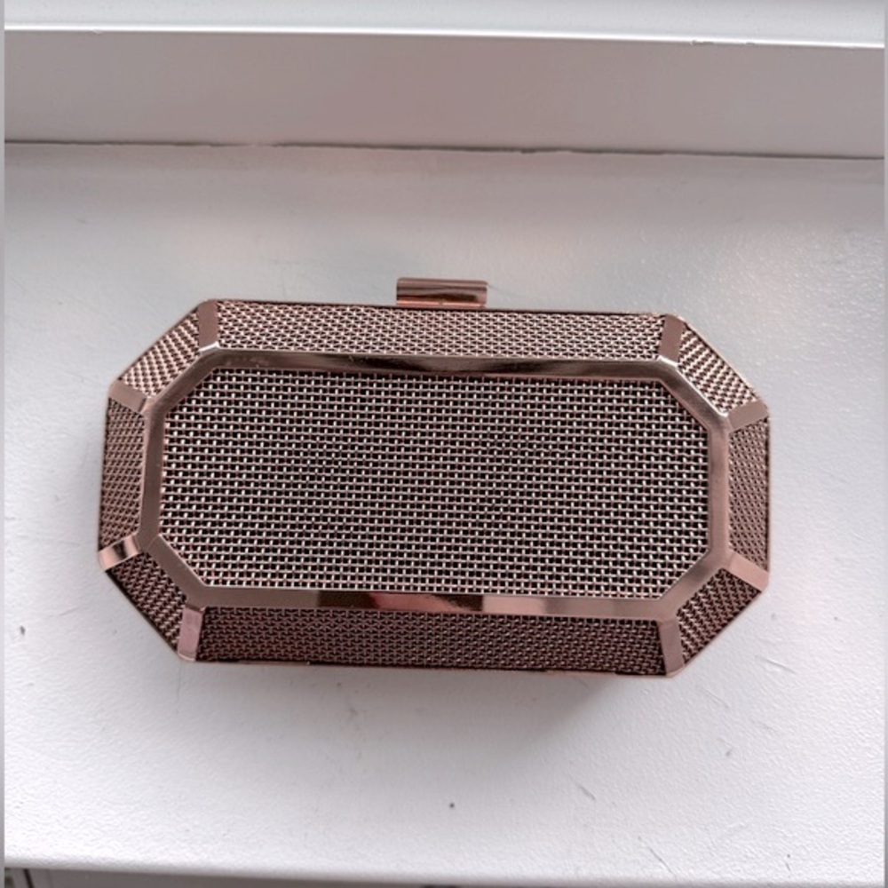 ASOS Design Grid Box Clutch Bag